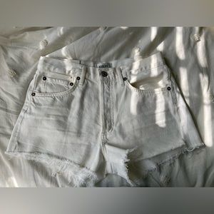 Agolde parker shorts tissue size 26 NWT